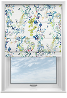 Bougainvillea, Waterfall - Roman Blind